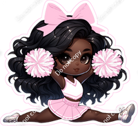 Cheerleader Splits - Baby Pink