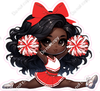 Cheerleader Splits - Red