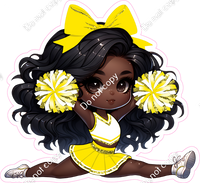 Cheerleader Splits - Yellow