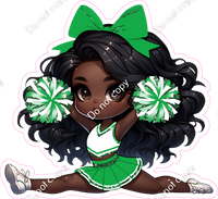 Cheerleader Splits - Green