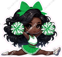 Cheerleader Splits - Green