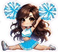 Cheerleader Splits - Caribbean