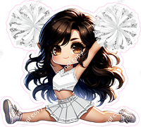 Cheerleader Splits - Light SIlver