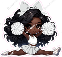 Cheerleader Splits - Light SIlver