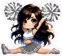 Cheerleader Splits - Silver