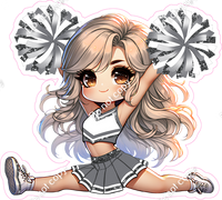Cheerleader Splits - Silver