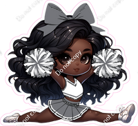 Cheerleader Splits - Silver