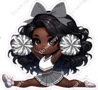 Cheerleader Splits - Silver