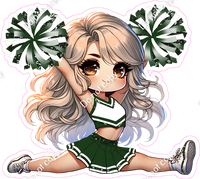 Cheerleader Splits - Hunter Green