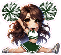 Cheerleader Splits - Hunter Green