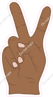 Peace Sign - Hands - Multiple Colors