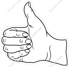 Thumbs Up - Hands - Multiple Colors