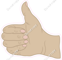 Thumbs Up - Hands - Multiple Colors