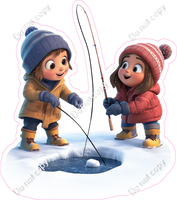 Winter - Kids Ice Fishing