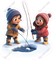Winter - Kids Ice Fishing