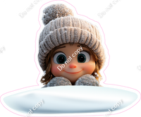 Winter - Kid in Snow