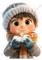 Winter - Kid with Snow