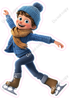 Winter - Kid Skating