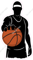 Basketball - Bow Palming Silhouette