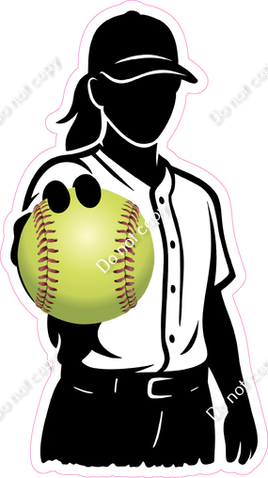 Softball & Baseball - Player Silhouette