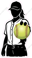 Softball & Baseball - Player Silhouette