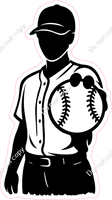 Baseball Player Silhouette