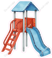 Playground - Platform and Slide