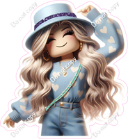 Roblox - Girl in Heart Sweater