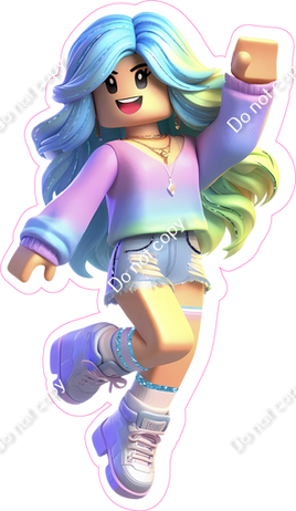 Roblox - Rainbow Girl