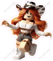 Roblox - Girl with Cowboy Hat