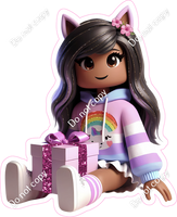 Roblox - Girl Sitting Present