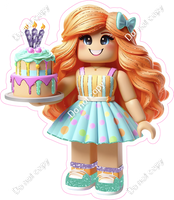 Roblox - Girl with Cake