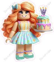 Roblox - Girl with Cake