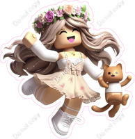 Roblox - Girl with Cat