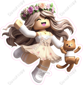 Roblox - Girl with Cat