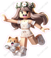 Roblox - Girl with Dog