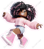 Roblox - Girl with Pink Shoes