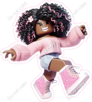 Roblox - Girl with Pink Shoes
