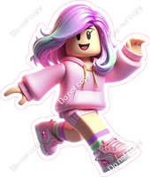 Roblox - Girl with Rainbow Hair