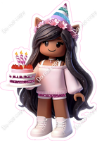 Roblox - Girl with Cake