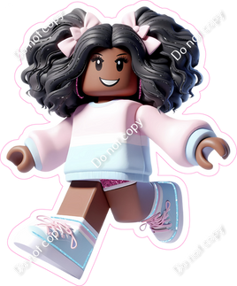 Roblox - Girl with Pastel Clothing
