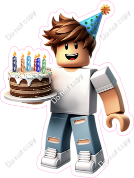Roblox - Boy with Cake