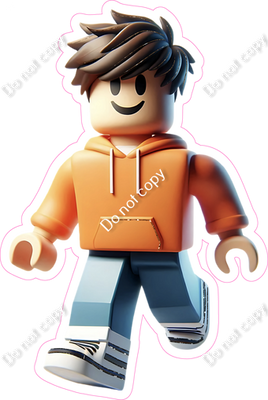 Roblox - Boy with Orange Sweater