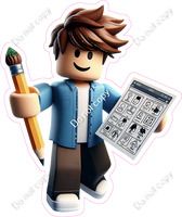 Roblox - Boy with Pencil