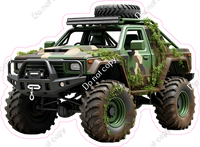 Monster Truck - Green Military