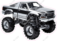 Monter Truck - Hot Pink Cyber