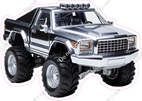 Monter Truck - Hot Pink Cyber