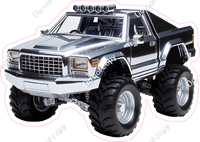 Monter Truck - Hot Pink Cyber