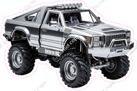 Monter Truck - Hot Pink Cyber