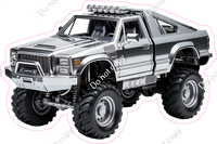 Monter Truck - Hot Pink Cyber